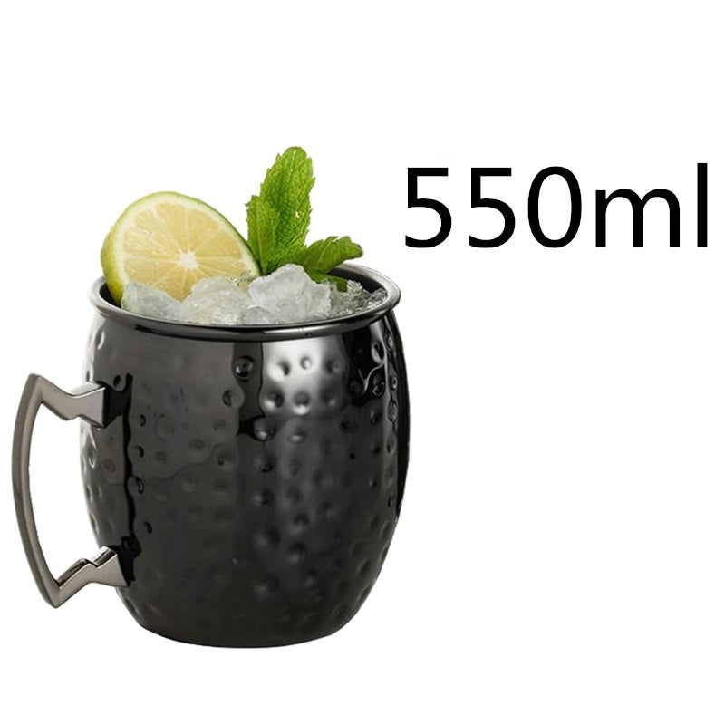 Jarra de Cerveza de Acero Inoxidable con Platinado en Cobre Moscow Mule