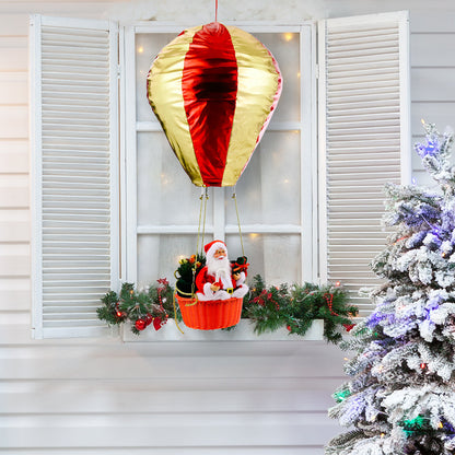 Decoración Navideña de Globo Aerostático para Techo