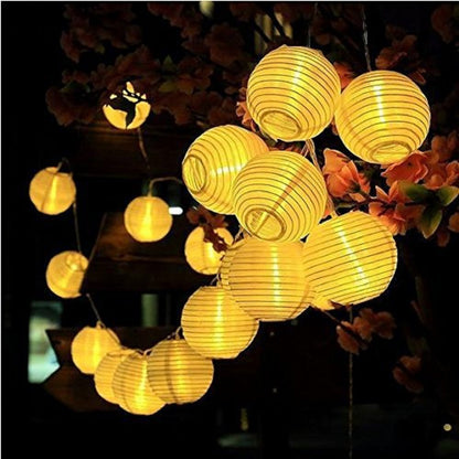 Solar lantern string