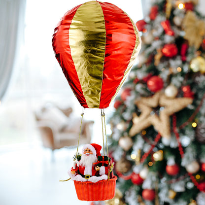 Decoración Navideña de Globo Aerostático para Techo