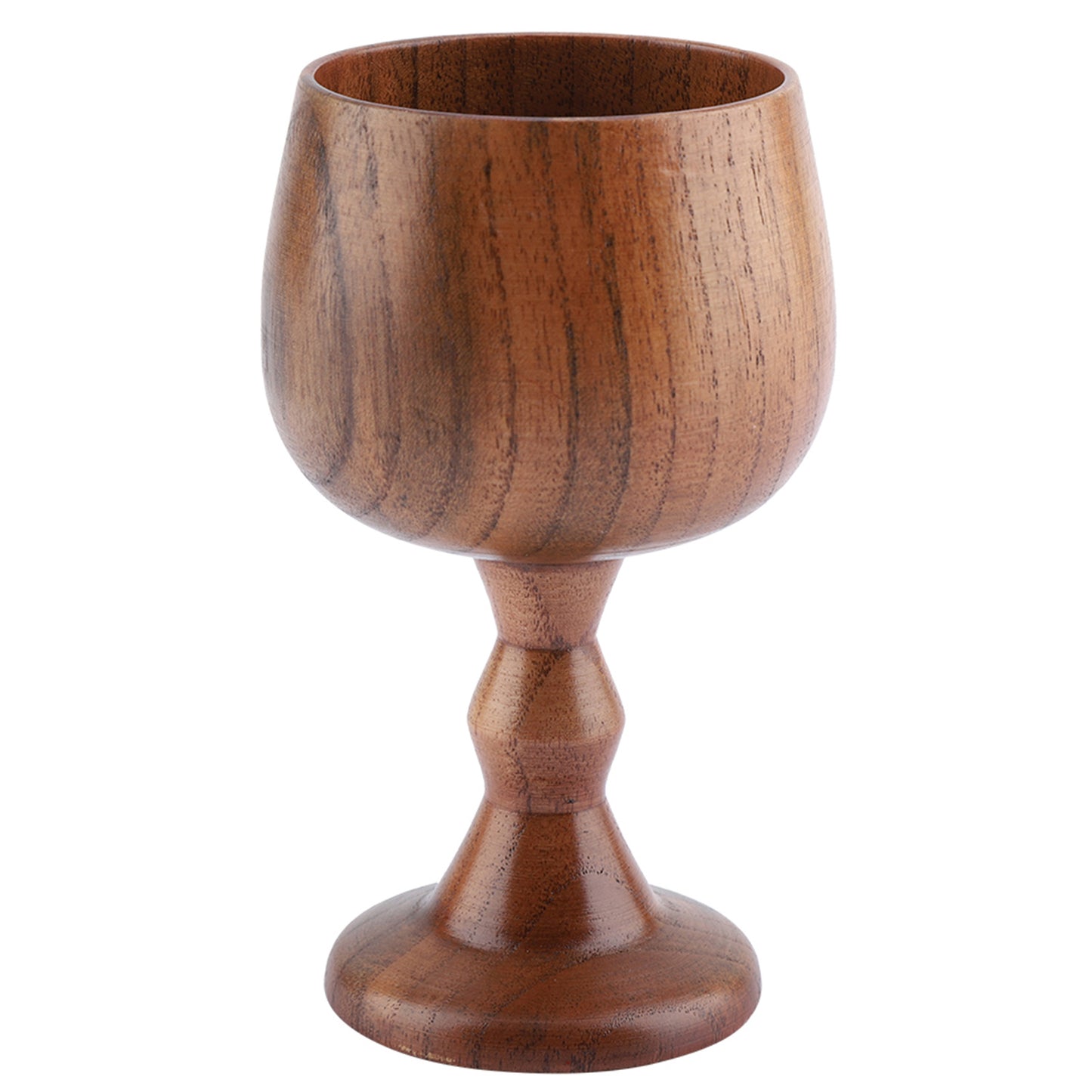 Elegante Copa de Madera