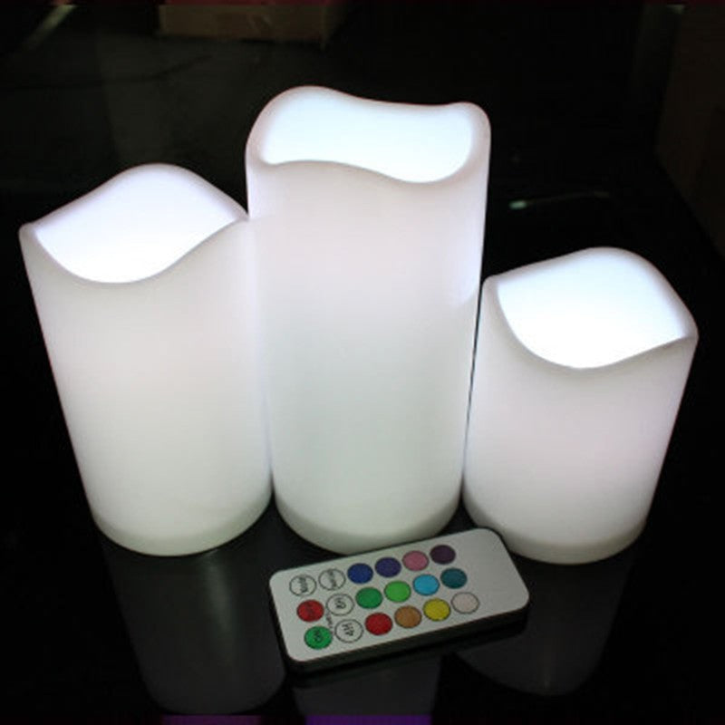 Juego de 3 Velas LED