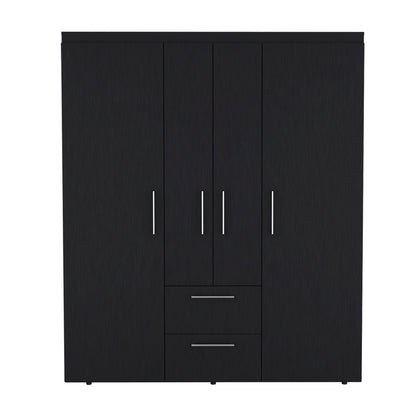 Armario Elma Deluxe - Dormitorio, Negro